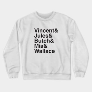 Pulp Helvetica Crewneck Sweatshirt